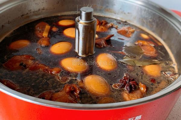 卤鸡腿卤蛋双拼的做法图解8