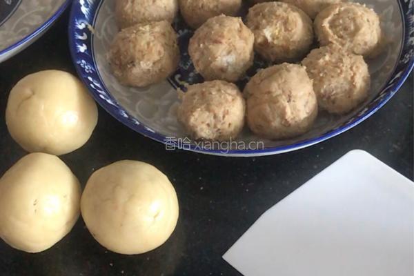 莲蓉肉松馅广式月饼的做法图解15