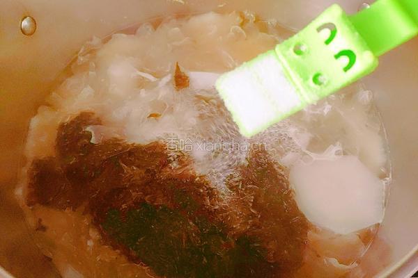 白萝卜银耳肉圆汤的做法图解13