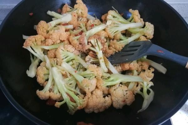 茄汁有机花菜的做法图解10