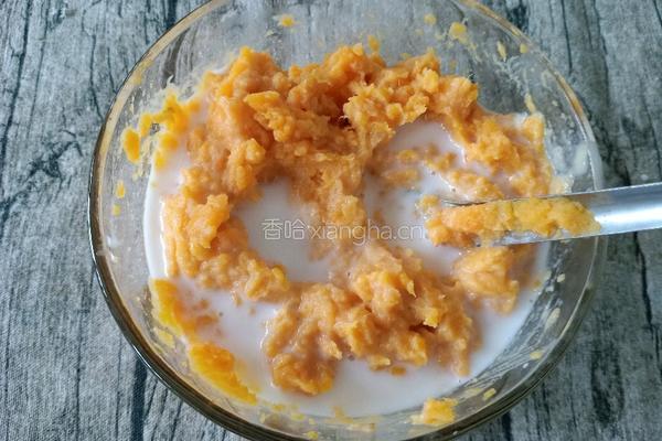 芝士焗红薯的做法图解4