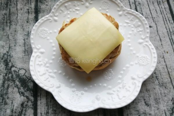 鸡肉芝士汉堡的做法图解20