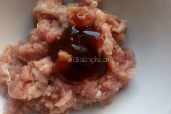 猪肉四季豆馅饼的做法图解4