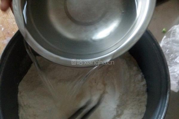 猪肉四季豆馅饼的做法图解6