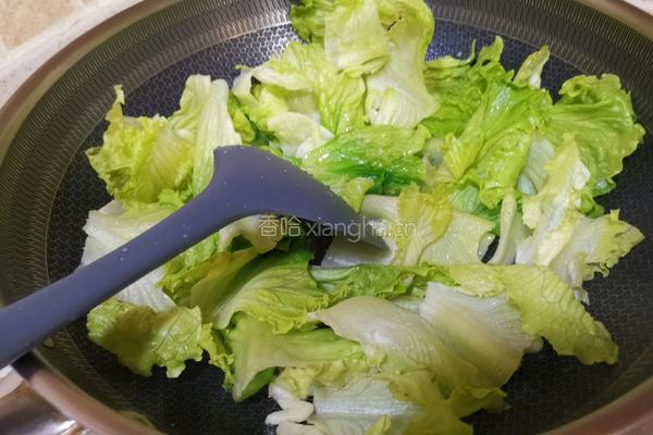 蒜蓉生菜的做法图解4