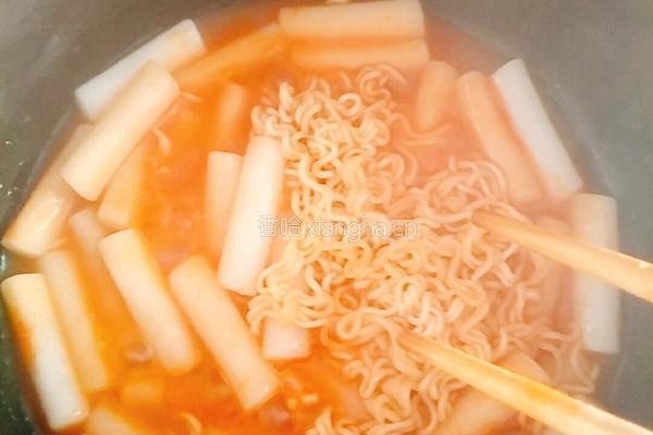 年糕拉面的做法图解6