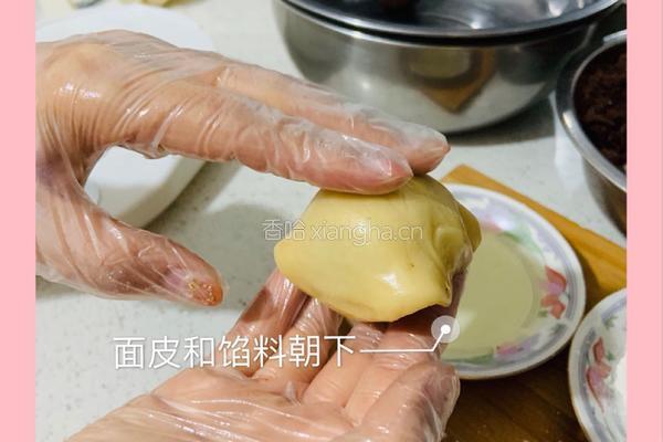 螃蟹月饼的做法图解12