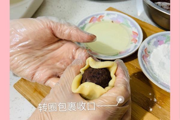 螃蟹月饼的做法图解13