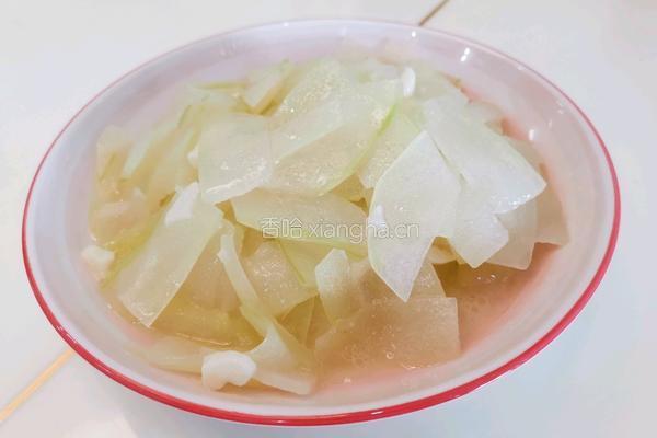 炒冬瓜的做法图解6