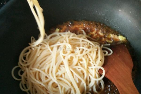 鸡丝意面的做法图解8