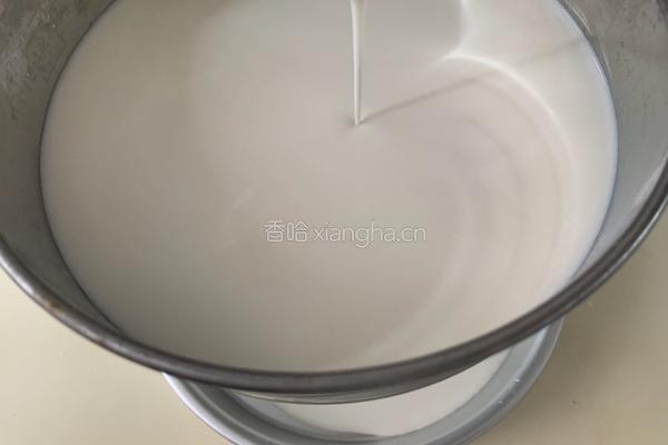 燕窝冰皮月饼的做法图解4