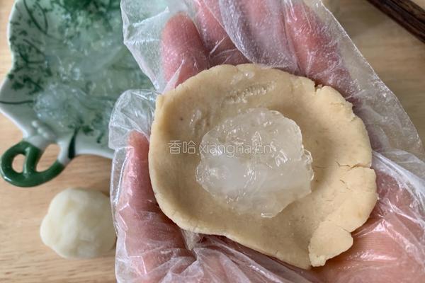燕窝冰皮月饼的做法图解9