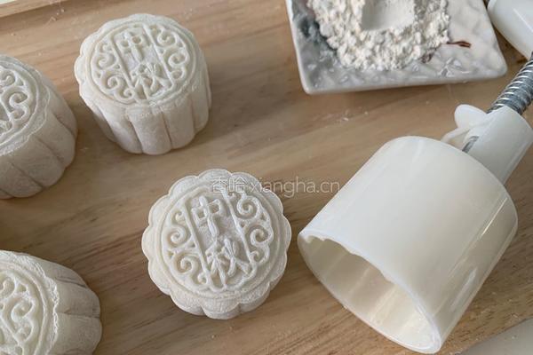 燕窝冰皮月饼的做法图解15