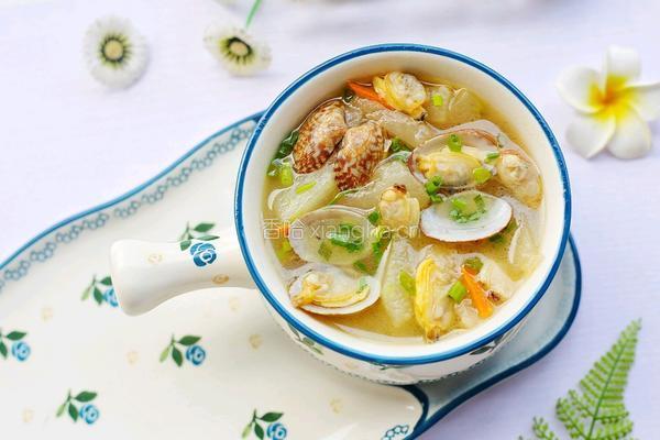 冬瓜花蛤汤的做法图解12
