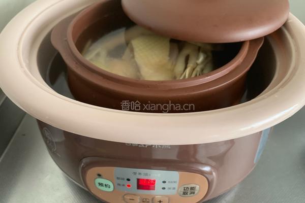 鲜人参炖鸡汤的做法图解6