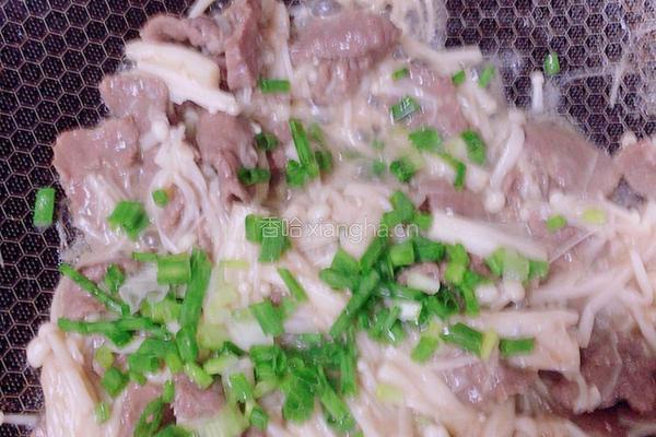 金针菇炒牛肉的做法图解10
