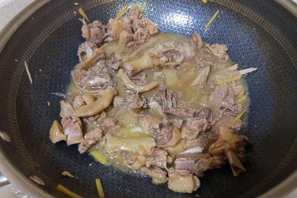 炒鸭肉的做法图解9