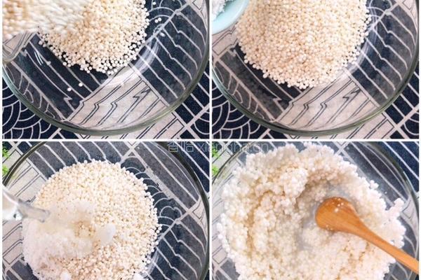 水果冰皮月饼的做法图解2
