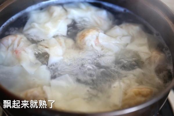 加拿大北极虾鲜肉云吞的做法图解7