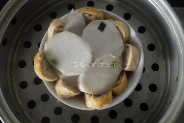 芋艿蒸蛋卷的做法图解5