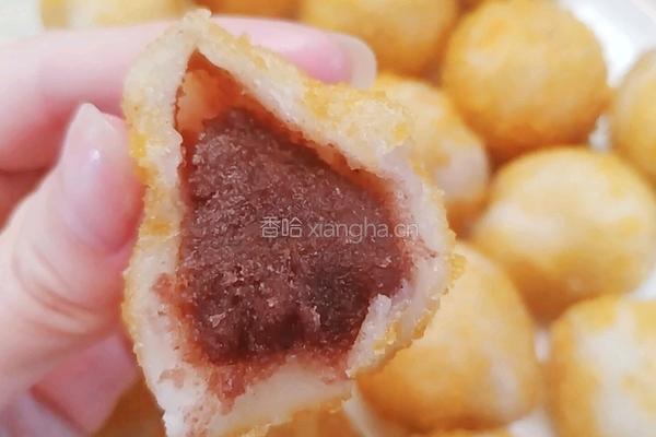 糯米豆沙圆子的做法图解7