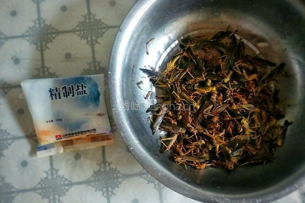 高蛋白香酥脆炸蚂蚱的做法图解1