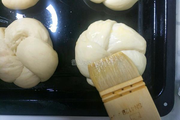 葱香海苔肉松面包的做法图解17