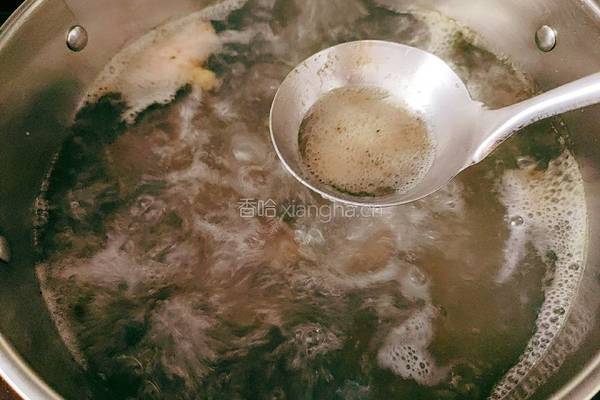 虫草花山药牛骨汤的做法图解6