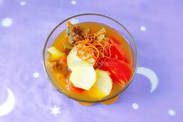 虫草花山药牛骨汤的做法图解14