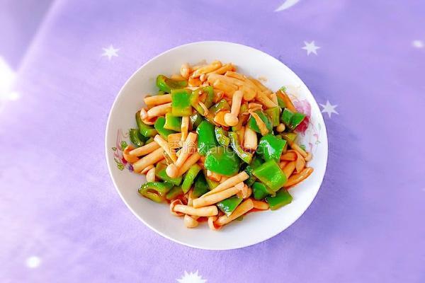 耗油海鲜菇的做法图解16