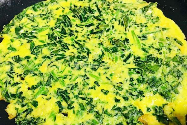 菠菜鸡蛋卷的做法图解5