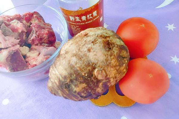 野生青杠菌牛骨汤的做法图解1