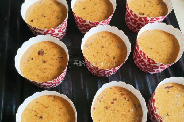 红枣纸杯蛋糕的做法图解5