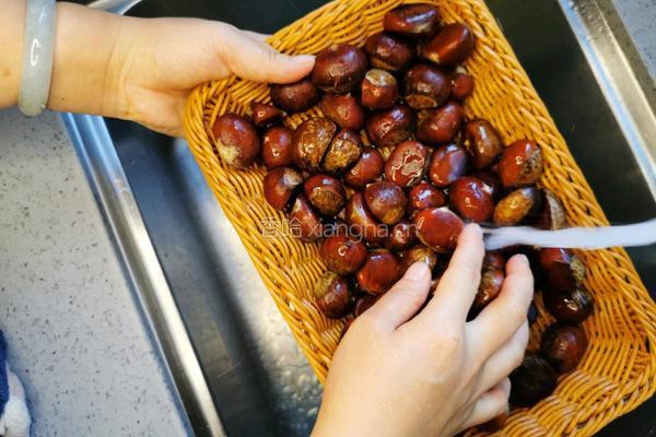 开口板栗的做法图解5