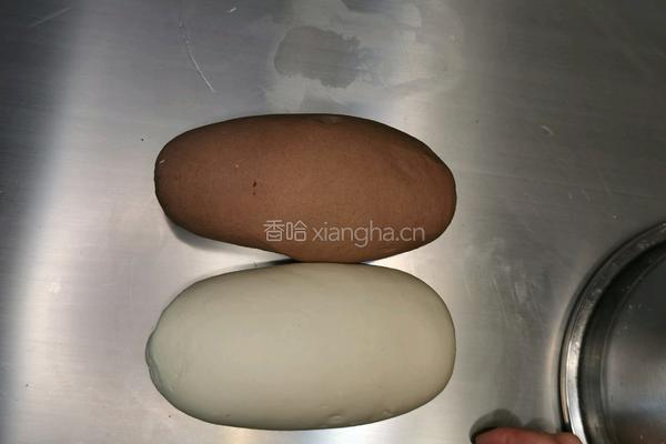 可可螺纹豆沙包的做法图解5