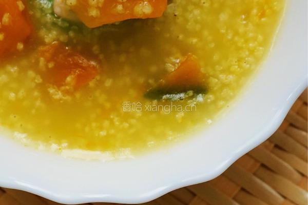 秋季养生小米南瓜粥的做法图解10