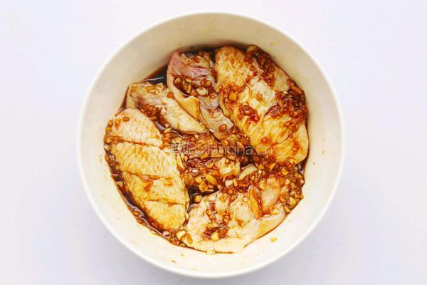 蒜香烤鸡翅的做法图解10