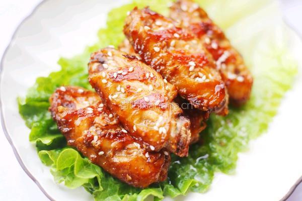 蒜香烤鸡翅的做法图解13