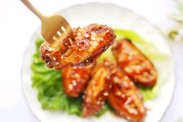 蒜香烤鸡翅的做法图解14