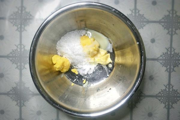 葡萄干方块奶酥小点的做法图解2