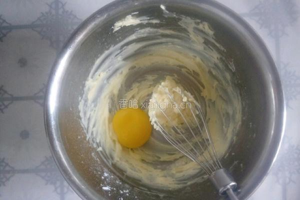 抹茶花形饼干的做法图解4