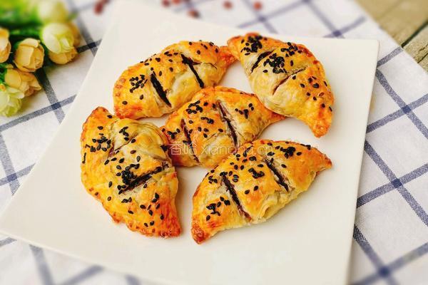开口豆沙酥的做法图解12