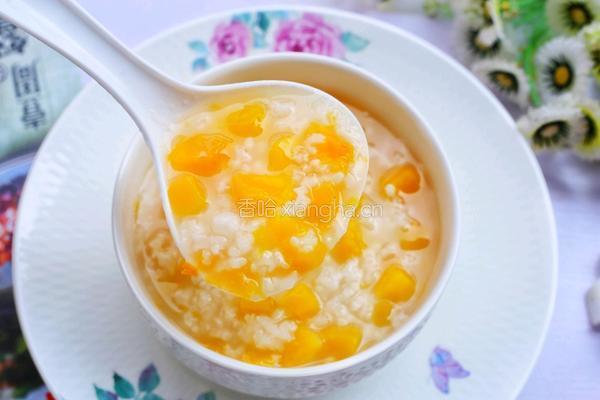 大米南瓜粥的做法图解7