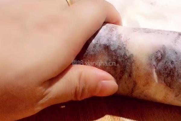 可可蛋糕卷的做法图解13