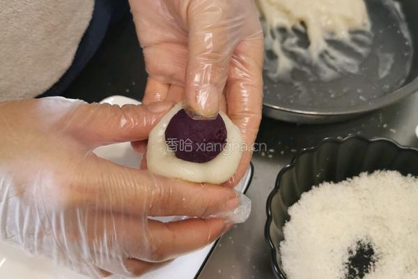 紫薯大福的做法图解10