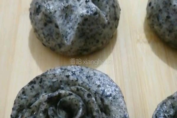 黑芝麻馒头的做法图解12