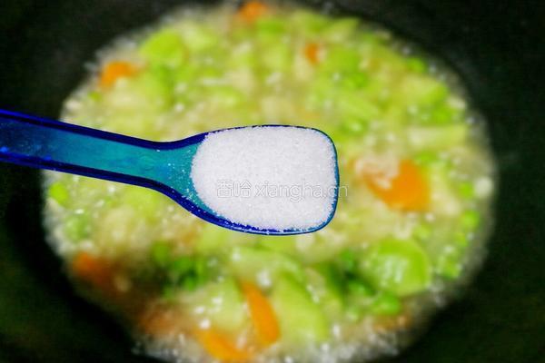 丝瓜毛豆虾米汤的做法图解12