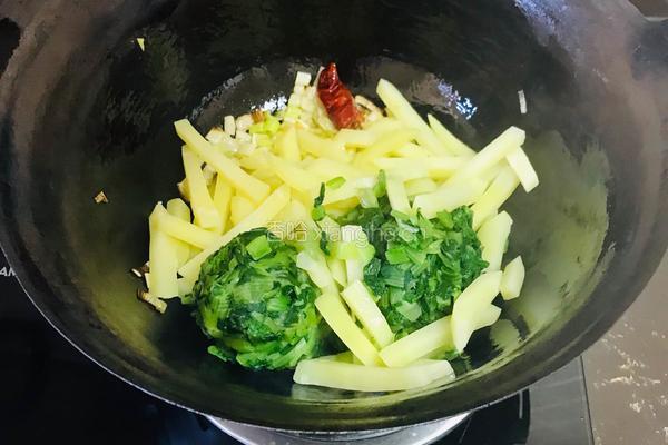 小白菜炖土豆的做法图解5