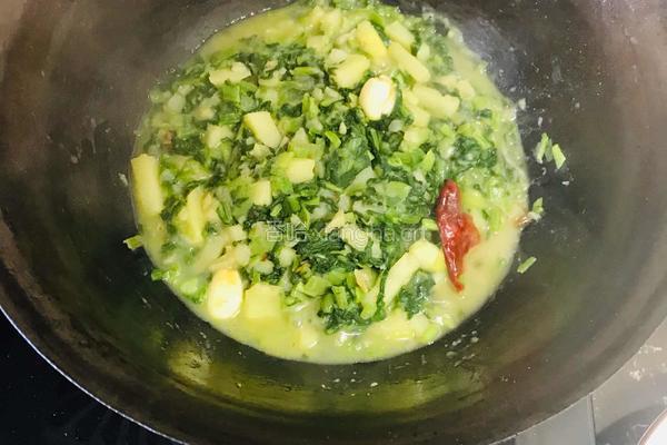 小白菜炖土豆的做法图解8