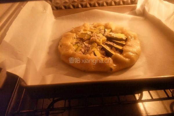 低糖低脂燕麦南瓜派的做法图解12